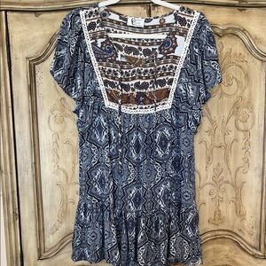 Christian Caliendo CC Designer Blouse medium